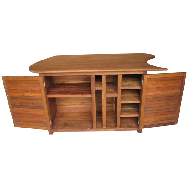 Teak EXLarge Deep LEFT (in Las Vegas) KomodoKamado