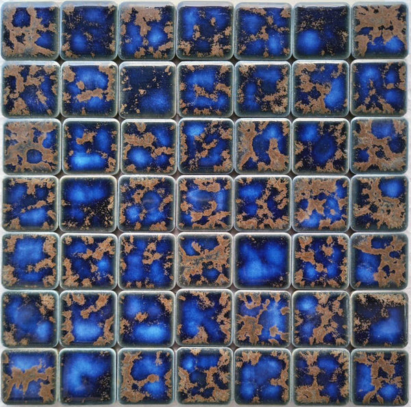 Deposit - Custom Sorted Tiles for a 32" Big Bad - Terra Blue TB  03.01  Paul Martinez