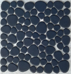 A grill w/ these Blue Black Pebble tiles is being built- 50% deposit, it's yours