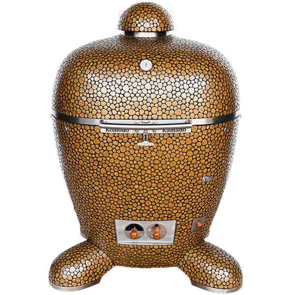 32" BB  Kamado Grill Olive and Gold Pebble AU256X
