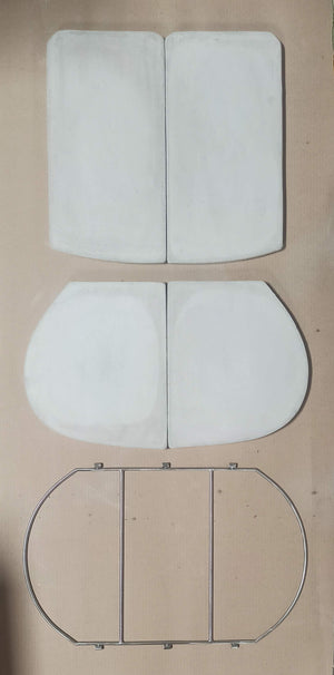 32" Big Bad ~ Heat Deflector Set