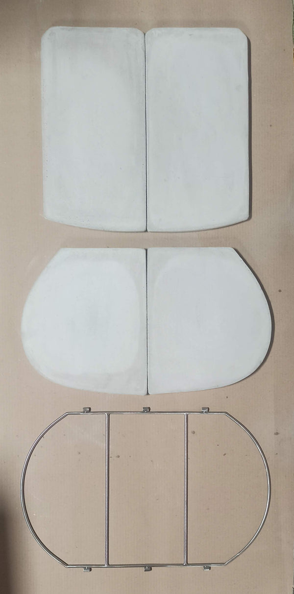 32" Big Bad ~ Heat Deflector Set