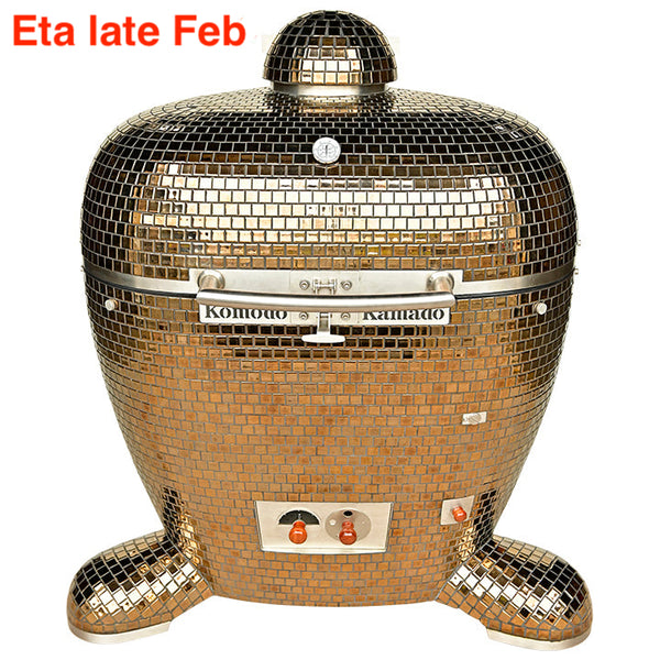 38" Goldilocks- Kamado Grill Bronze Metallic GDM600D