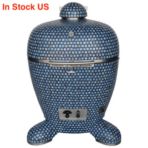 Komodo Kamado Grill_32" BB Terra Blue AJ178Z