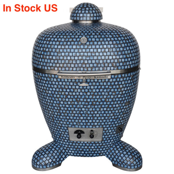 Komodo Kamado Grill_32" BB Terra Blue AJ178Z
