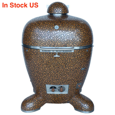 Komodo Kamado Grill_32" BB Autumn Gold  AJ678Z
