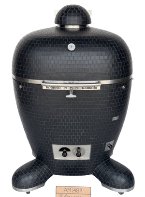 32" BB Kamado Grill Matte Black AM148P