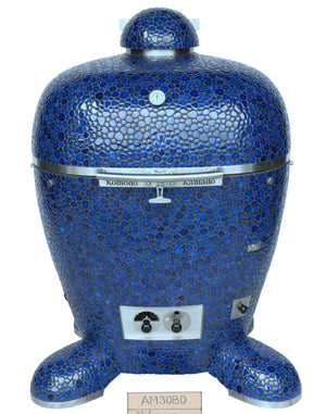 32" BB Kamado Grill Cobalt Blue Pebble AM308D