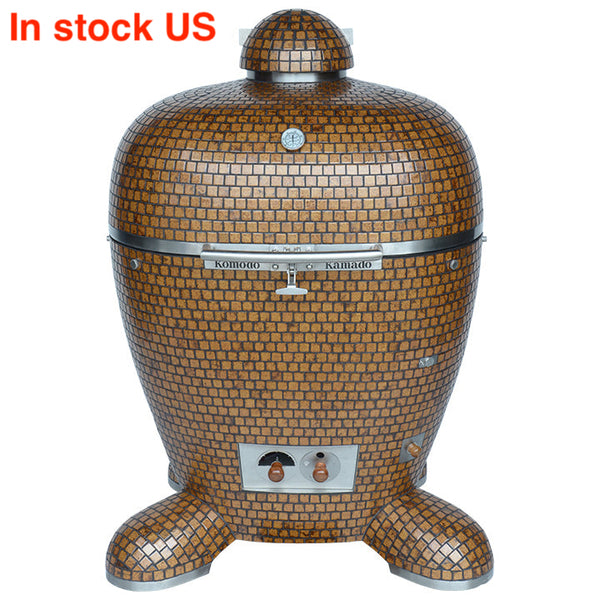 32" BB Kamado Grill Autumn Gold AM318F