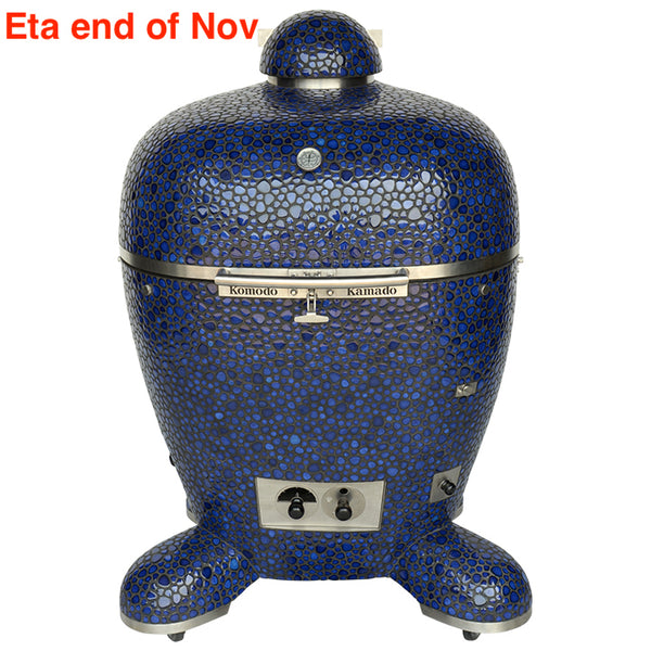 32" BB Kamado Grill Cobalt Blue Pebble AM348P