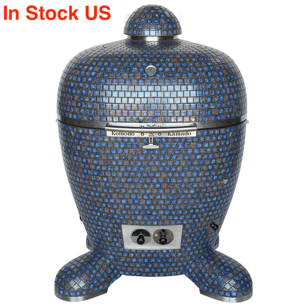 32" BB Kamado Grill Terra Blue AM438K