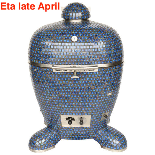 32" BB Kamado Grill Terra Blue AM518F