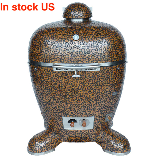 32" BB Kamado Grill Autumn Pebble AM618F