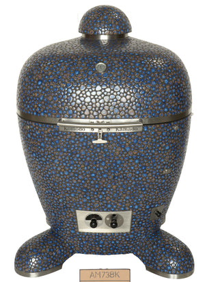 32" BB Kamado Grill Terra Blue Pebble AM738K