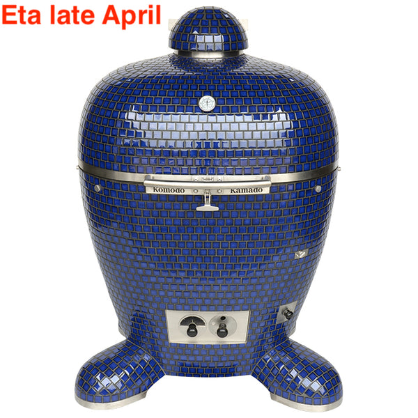 32" BB Kamado Grill Cobalt Blue AM818F