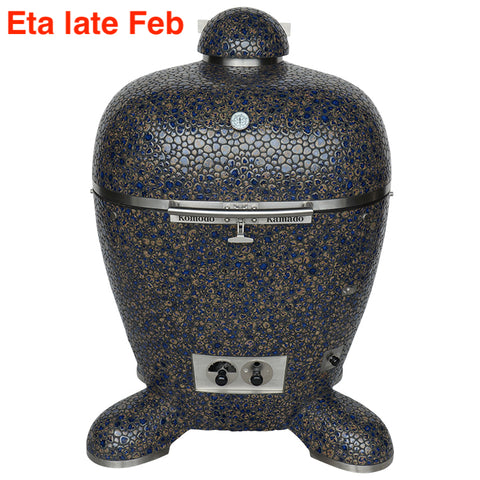 32" BB Kamado Grill Terra Blue Pebble AM897D