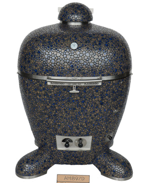 32" BB Kamado Grill Terra Blue Pebble AM897D