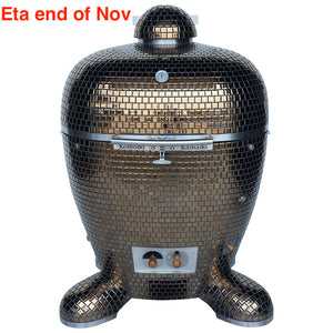 32" BB Kamado Grill Bronze Metallic AM938P Troy P.