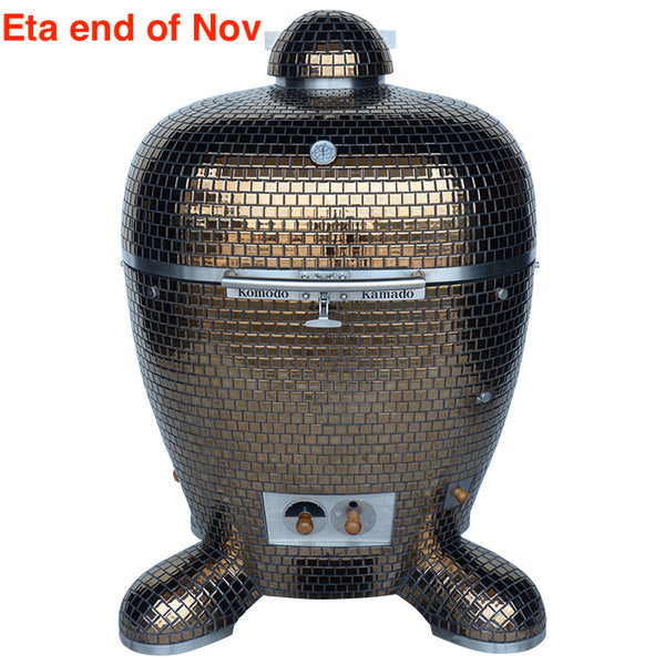 32" BB Kamado Grill Bronze Metallic AM938P Troy P.