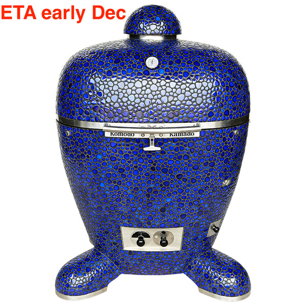 32" BB Kamado Grill Cobalt Blue Pebble AP197A