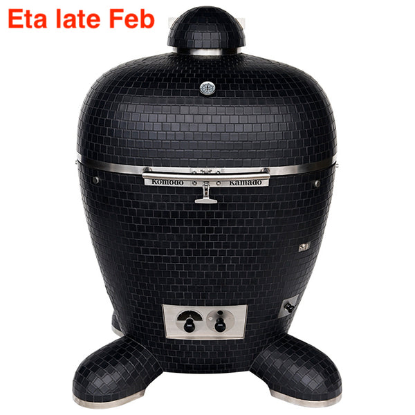 32" BB Kamado Grill Matte Black AM708D