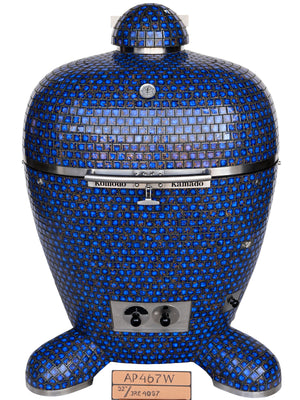 32" BB Kamado Grill Terra Blue AP467W