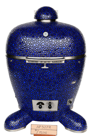 32" BB Kamado Grill Cobalt Blue Pebble AP527R