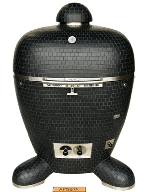 32" BB Kamado Grill Matte Black AP587A