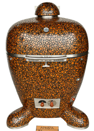 32" BB Kamado Grill Dark Autumn Pebble AP687A