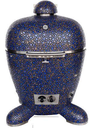 32" BB Kamado Grill Terra Blue Pebble AS407M