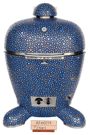 32" BB  Kamado Grill Terra Blue Pebble AS607M