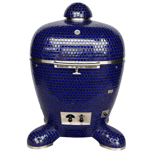 32" BB Kamado Grill Cobalt Blue AS686F (In Stock US)