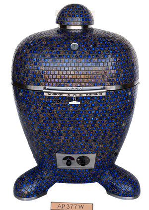 32" BB Kamado Grill Terra Blue AP377W