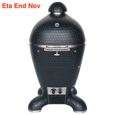 Komodo Kamado Grill _23" Ultimate, Matte Black BJ677C