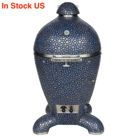 Komodo Kamado Grill_23" Ultimate, Terra Blue Pebble BJ357T