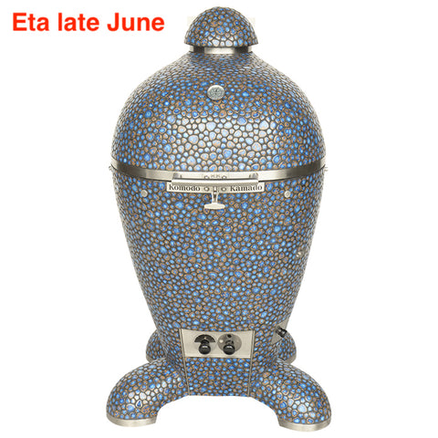 23" Ultimate, Kamado Grill_Terra Blue Pebble BJ467X