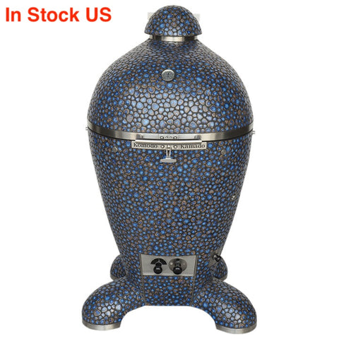23" Ultimate, Kamado Grill_Terra Blue Pebble BJ577Z