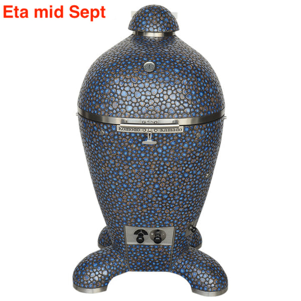 23" Ultimate, Kamado Grill_Terra Blue Pebble BJ577Z