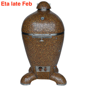 23" Ultimate,Kamado Grill Harvest Gold Pebble BJ657T