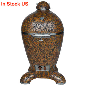 23" Ultimate, Kamado Grill_Harvest Gold Pebble BJ657T