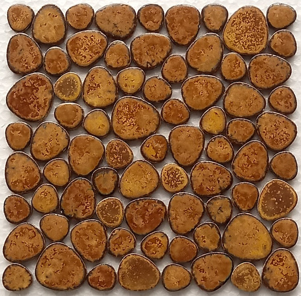 50% Deposit-23" Ultimate,Kamado Grill Harvest Gold Pebble BJ657T