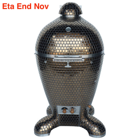 Komodo Kamado Grill_ 23" Ultimate, Dark Bronze Metallic BJ777C