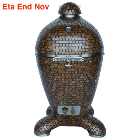 Komodo Kamado Grill_ 23" Ultimate_Autumn Gold BJ877C