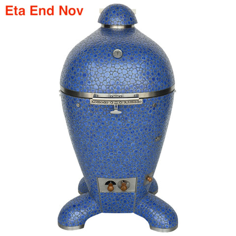 Komodo Kamado Grill_ 23" Ultimate, Vibrant Blue Pebble BJ977C