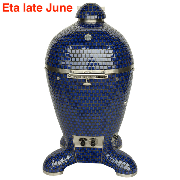 23" Ultimate Kamado Grill Cobalt Blue BM137H