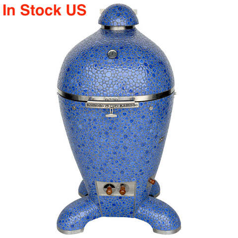 23" Ultimate,Kamado Grill Vibrant Blue Pebble BM157P