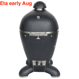 23" Ultimate Kamado Grill Matte Black BM447K