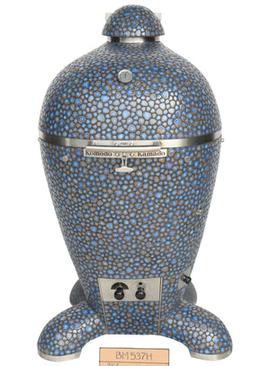 23" Ultimate,Kamado Grill Terra Blue Pebble BM537H