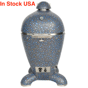 23" Ultimate,Kamado Grill Terra Blue Pebble BM537H
