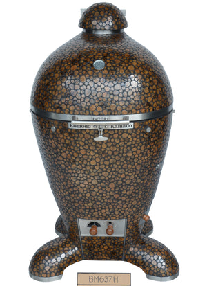 23" Ultimate, Kamado Grill Dark Autumn Pebble BM637H